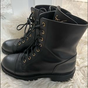 Beautiful Guisepe combat  boots in excellent condition size 40